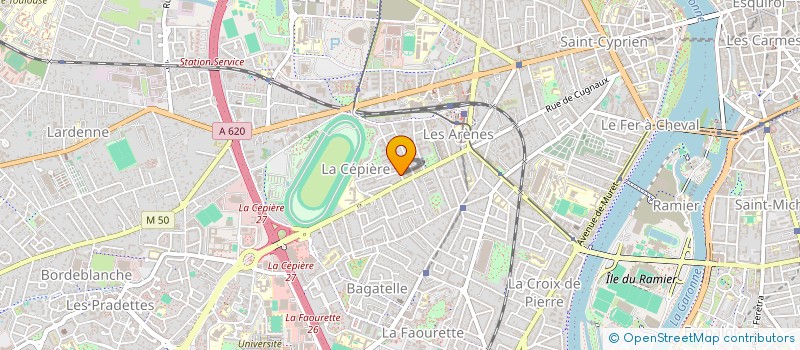 localisation de l'entreprise MONSIEUR BENJAMIN METAIS  TOULOUSE