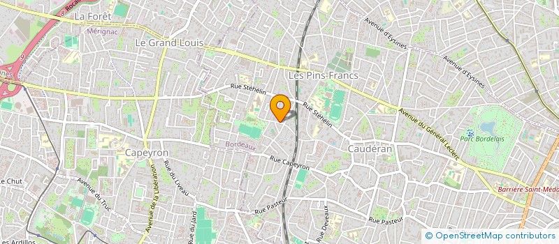 localisation de l'entreprise MONSIEUR BENJAMIN METAYER  BORDEAUX