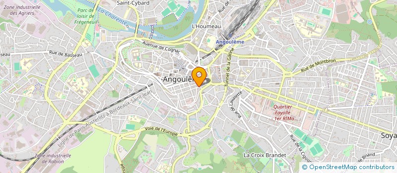 localisation de l'entreprise MONSIEUR BENJAMIN MIALET à ANGOULEME