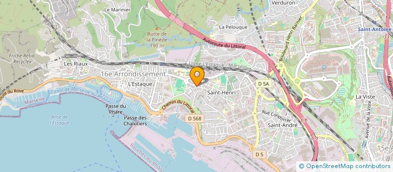 localisation de l'entreprise MONSIEUR BENJAMIN MICHEL à MARSEILLE