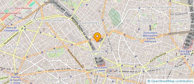 localisation de l'entreprise MONSIEUR BENJAMIN MICHELIN  PARIS