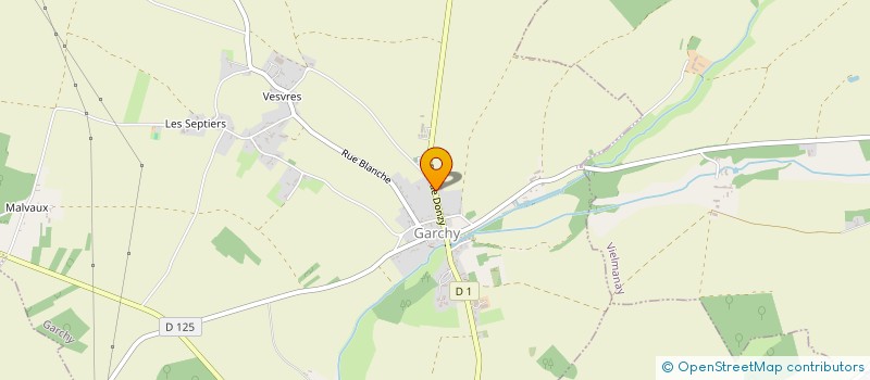 localisation de l'entreprise MONSIEUR BENJAMIN MICHOT  GARCHY