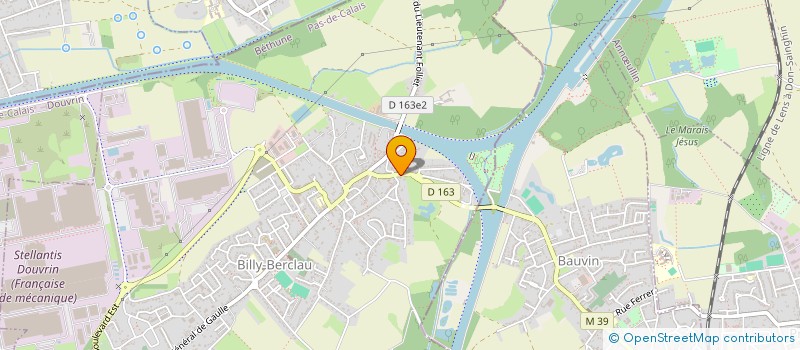 localisation de l'entreprise MONSIEUR BENJAMIN MILAN  ANNAY