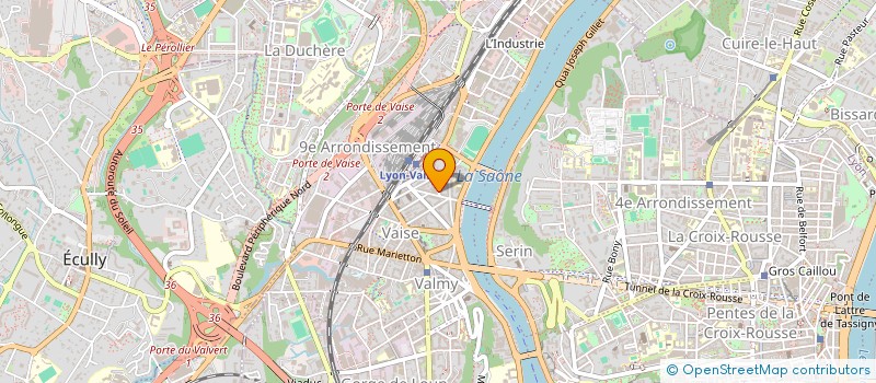 localisation de l'entreprise MONSIEUR BENJAMIN MILLARD  LYON