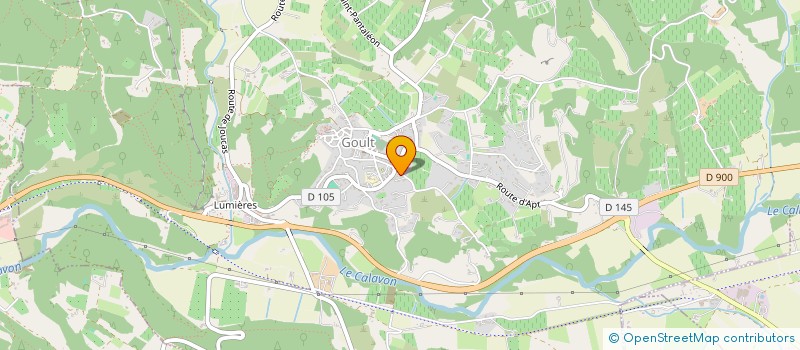 localisation de l'entreprise MONSIEUR BENJAMIN MINEL  GOULT