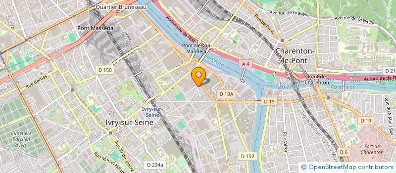 localisation de l'entreprise MONSIEUR BENJAMIN MINOT  IVRY-SUR-SEINE