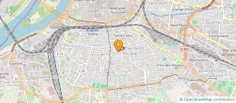 localisation de l'entreprise MONSIEUR BENJAMIN MIOLLAN à AVIGNON