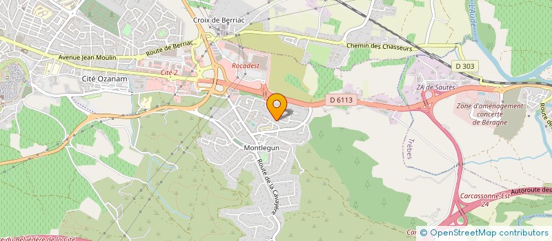 localisation de l'entreprise MONSIEUR BENJAMIN MIQUEL à CARCASSONNE