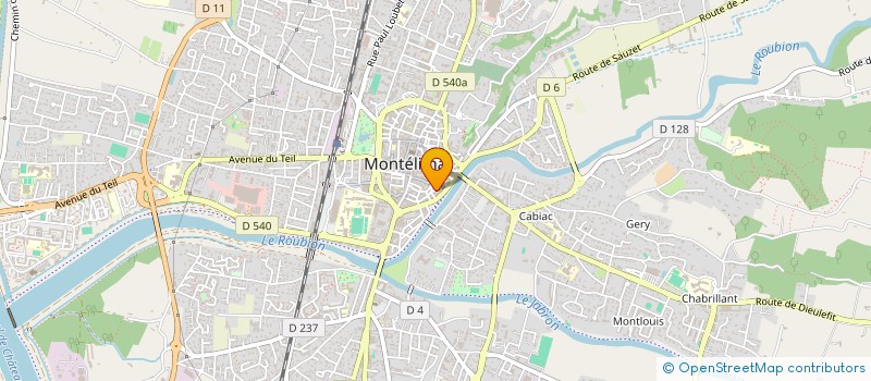 localisation de l'entreprise MONSIEUR BENJAMIN MISSUD  MONTELIMAR