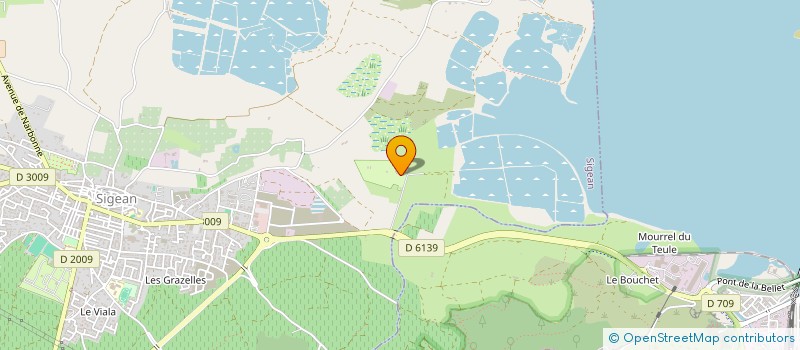 localisation de l'entreprise MONSIEUR BENJAMIN MOGET  SIGEAN