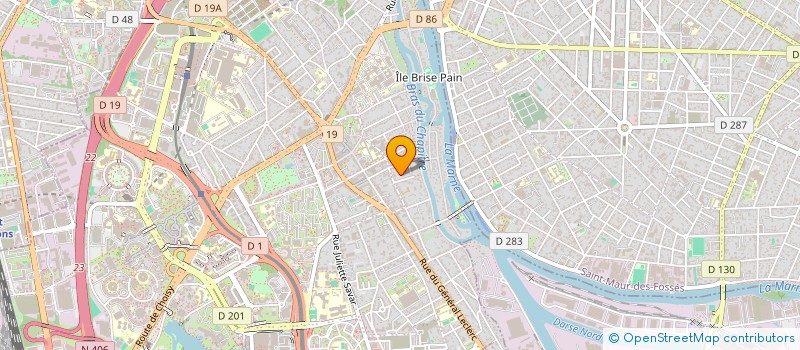 localisation de l'entreprise MONSIEUR BENJAMIN MONGEREAU  CRETEIL