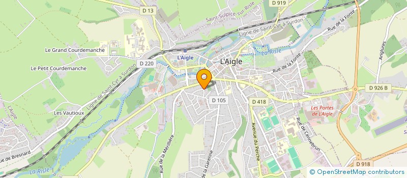 localisation de l'entreprise MONSIEUR BENJAMIN MONNEREAU  TRELAZE