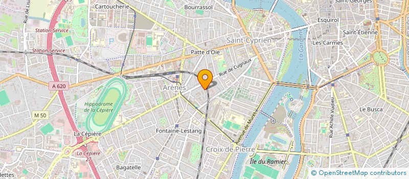 localisation de l'entreprise MONSIEUR BENJAMIN MONNIER  TOULOUSE