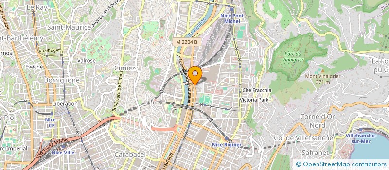 localisation de l'entreprise MONSIEUR BENJAMIN MONTALIU  NICE