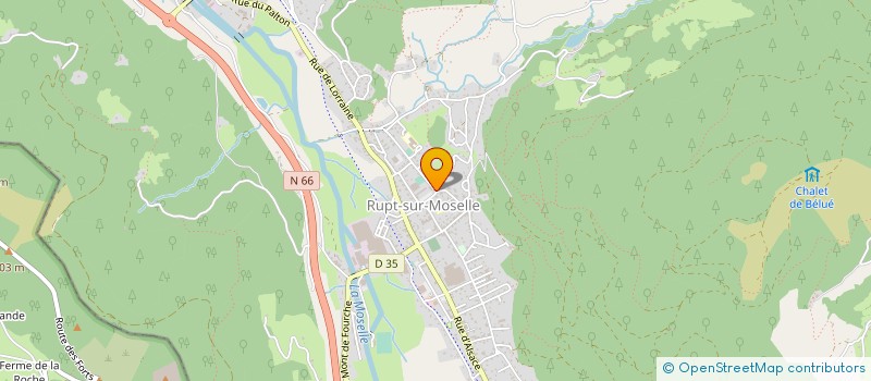 localisation de l'entreprise MONSIEUR BENJAMIN MONTEMONT à RUPT-SUR-MOSELLE