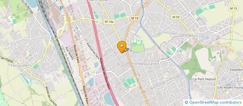 localisation de l'entreprise MONSIEUR BENJAMIN MONTET BONTEMPI  SAINT-ALBAN