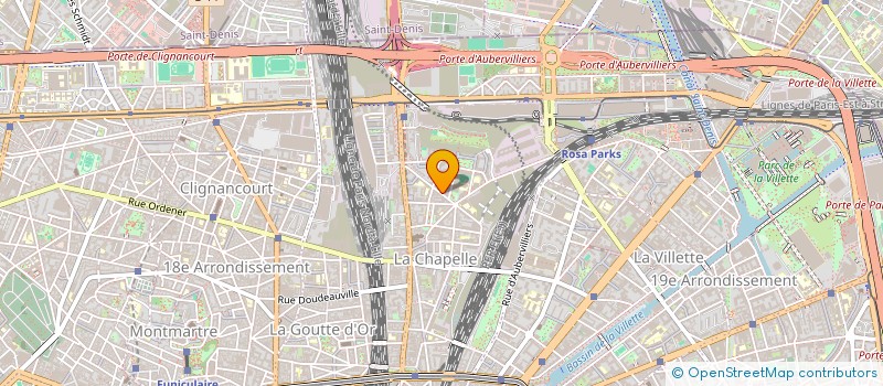 localisation de l'entreprise MONSIEUR BENJAMIN MOREAU  PARIS