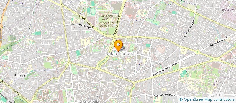 localisation de l'entreprise MONSIEUR BENJAMIN MORENO  RION-DES-LANDES