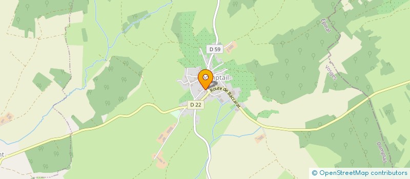 localisation de l'entreprise MONSIEUR BENJAMIN MOUCHEROUD  DOMPTAIL