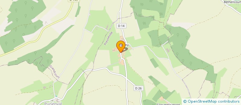 localisation de l'entreprise MONSIEUR BENJAMIN MOUQUET  SMERMESNIL