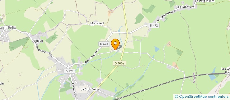 localisation de l'entreprise MONSIEUR BENJAMIN MOURAO  MAGNET