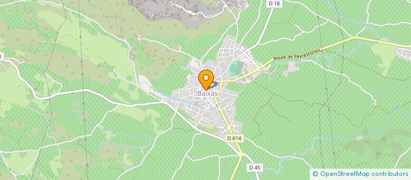 localisation de l'entreprise MONSIEUR BENJAMIN MOUTON  BAIXAS