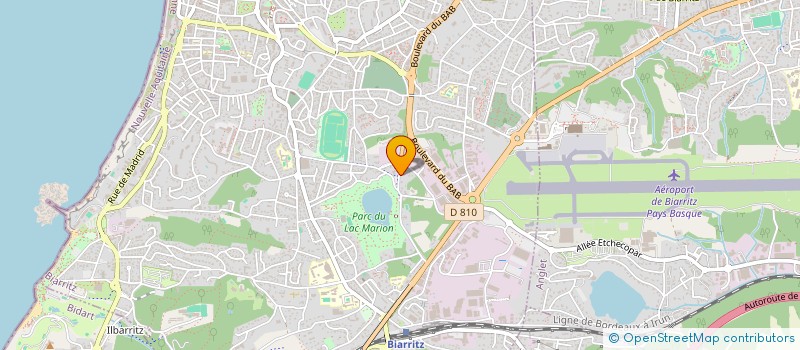 localisation de l'entreprise MONSIEUR BENJAMIN MOYEMONT  ARANCOU