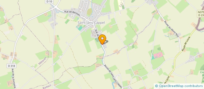 localisation de l'entreprise MONSIEUR BENJAMIN MULLER  SAINT-JANS-CAPPEL