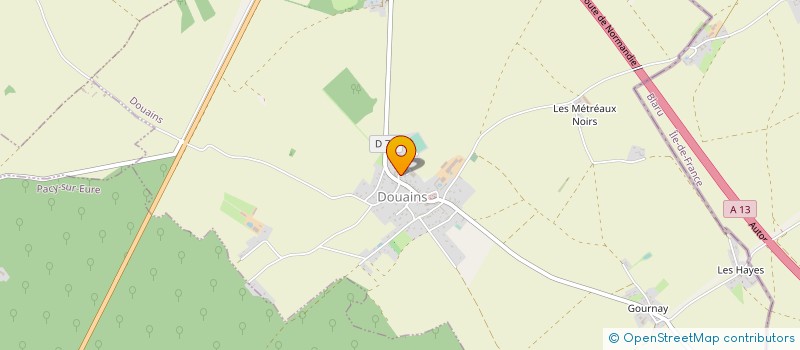 localisation de l'entreprise MONSIEUR BENJAMIN MUSSARD à DOUAINS