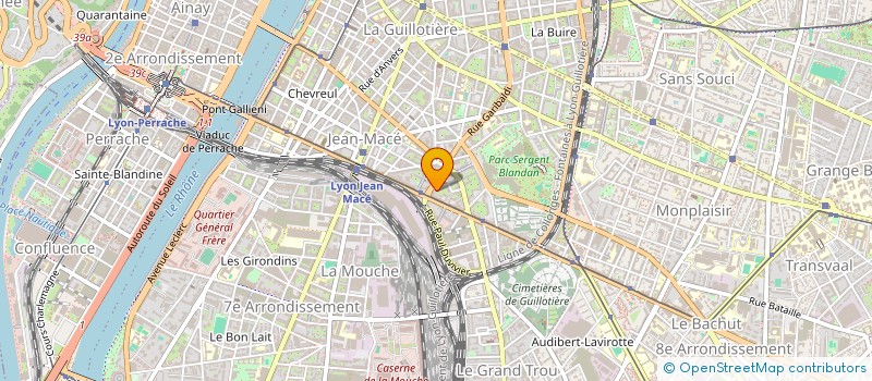 localisation de l'entreprise MONSIEUR BENJAMIN MUSY  LYON