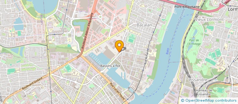 localisation de l'entreprise MONSIEUR BENJAMIN MUZY à BORDEAUX