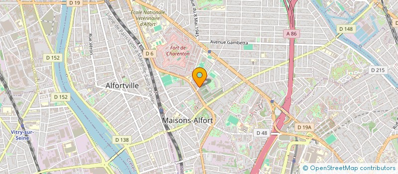 localisation de l'entreprise MONSIEUR BENJAMIN NAHOUM  CRETEIL