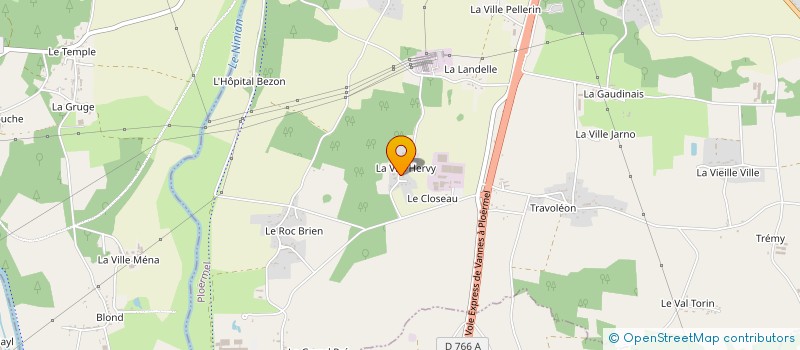 localisation de l'entreprise MONSIEUR BENJAMIN NAYS  PLOERMEL