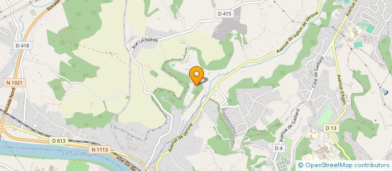 localisation de l'entreprise MONSIEUR BENJAMIN NEGUI  FOULAYRONNES