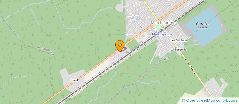 localisation de l'entreprise MONSIEUR BENJAMIN NENERT  MARCHEPRIME