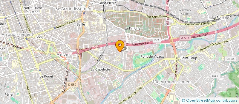 localisation de l'entreprise MONSIEUR BENJAMIN NICOLAI à MARSEILLE