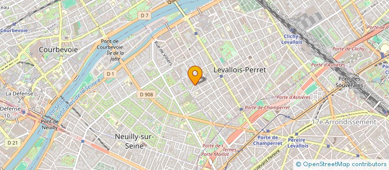 localisation de l'entreprise MONSIEUR BENJAMIN NICOLAY à LEVALLOIS-PERRET
