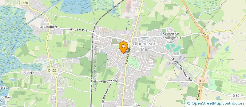 localisation de l'entreprise MONSIEUR BENJAMIN NIGER  LES SABLES-D'OLONNE