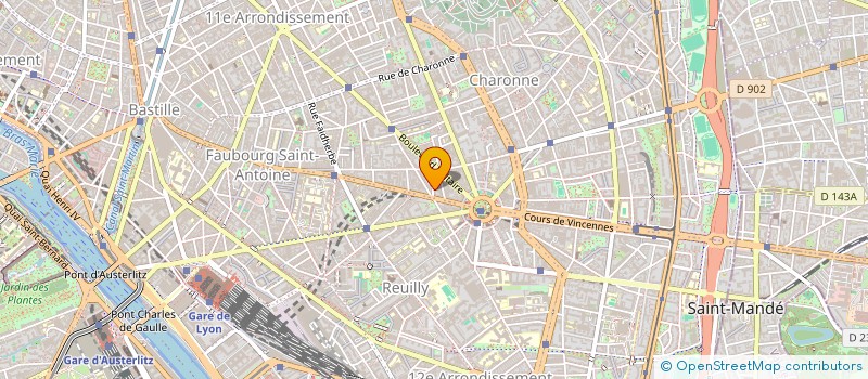 localisation de l'entreprise MONSIEUR BENJAMIN NINOU  PARIS