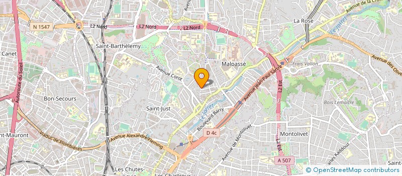 localisation de l'entreprise MONSIEUR BENJAMIN NOAH à MARSEILLE