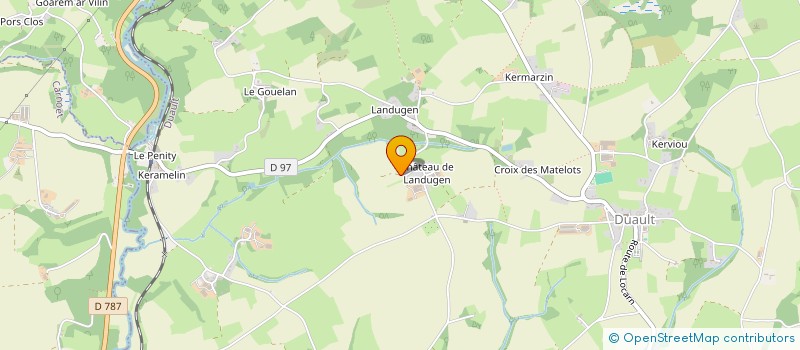 localisation de l'entreprise MONSIEUR BENJAMIN NOEL  DUAULT