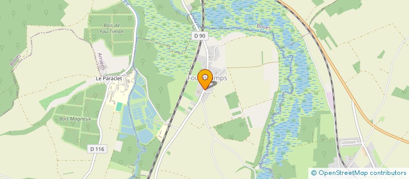 localisation de l'entreprise MONSIEUR BENJAMIN NOIRET  FOUENCAMPS