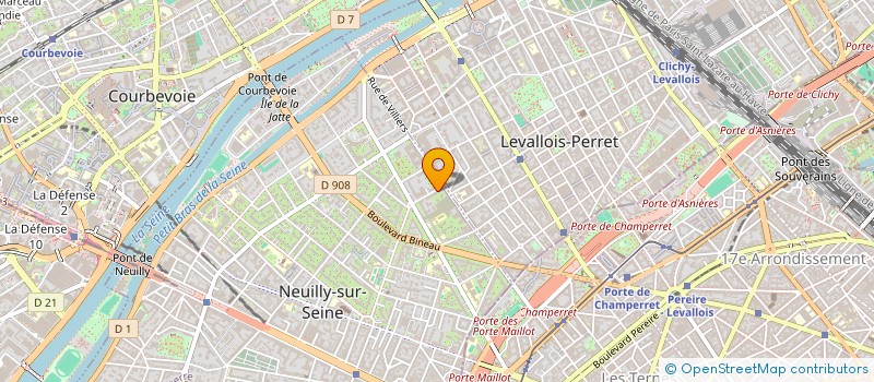 localisation de l'entreprise MONSIEUR BENJAMIN OBADIA à NEUILLY SUR SEINE