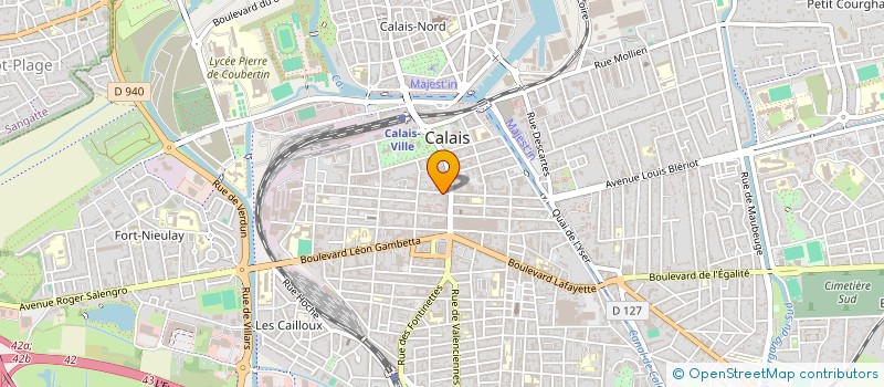 localisation de l'entreprise MONSIEUR BENJAMIN OGEZ  ARDRES