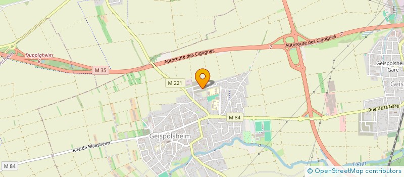 localisation de l'entreprise MONSIEUR BENJAMIN OLTRA  GEISPOLSHEIM