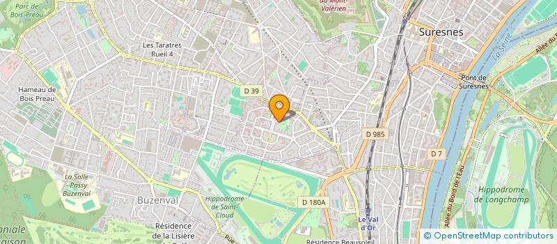 localisation de l'entreprise MONSIEUR BENJAMIN ORCET à SURESNES