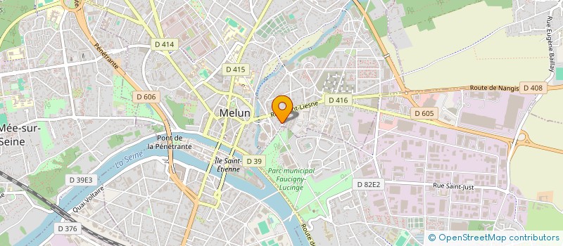 localisation de l'entreprise MONSIEUR BENJAMIN OROS à MELUN