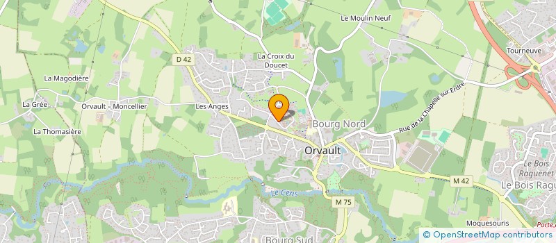 localisation de l'entreprise MONSIEUR BENJAMIN ORY à ORVAULT