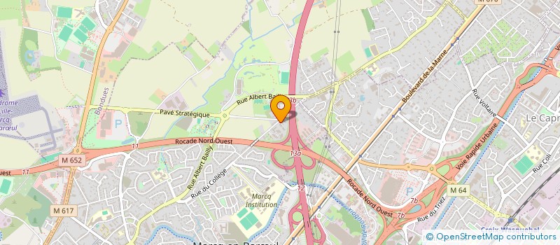 localisation de l'entreprise MONSIEUR BENJAMIN PAGNIEZ  MARCQ-EN-BARUL