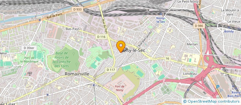 localisation de l'entreprise MONSIEUR BENJAMIN PAJANIPADEATCHY à NOISY-LE-SEC